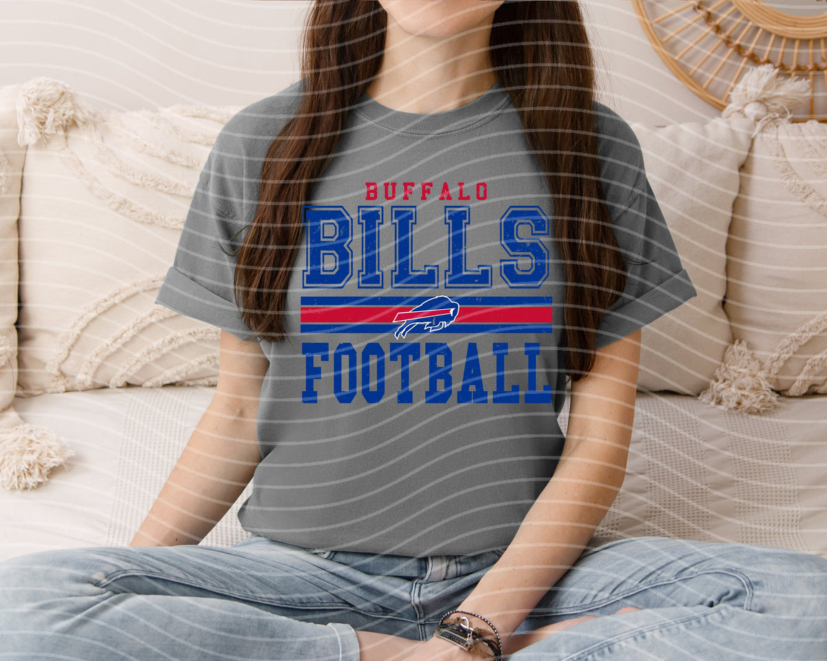 Vintage Team Bills Graphic Tee product image 3