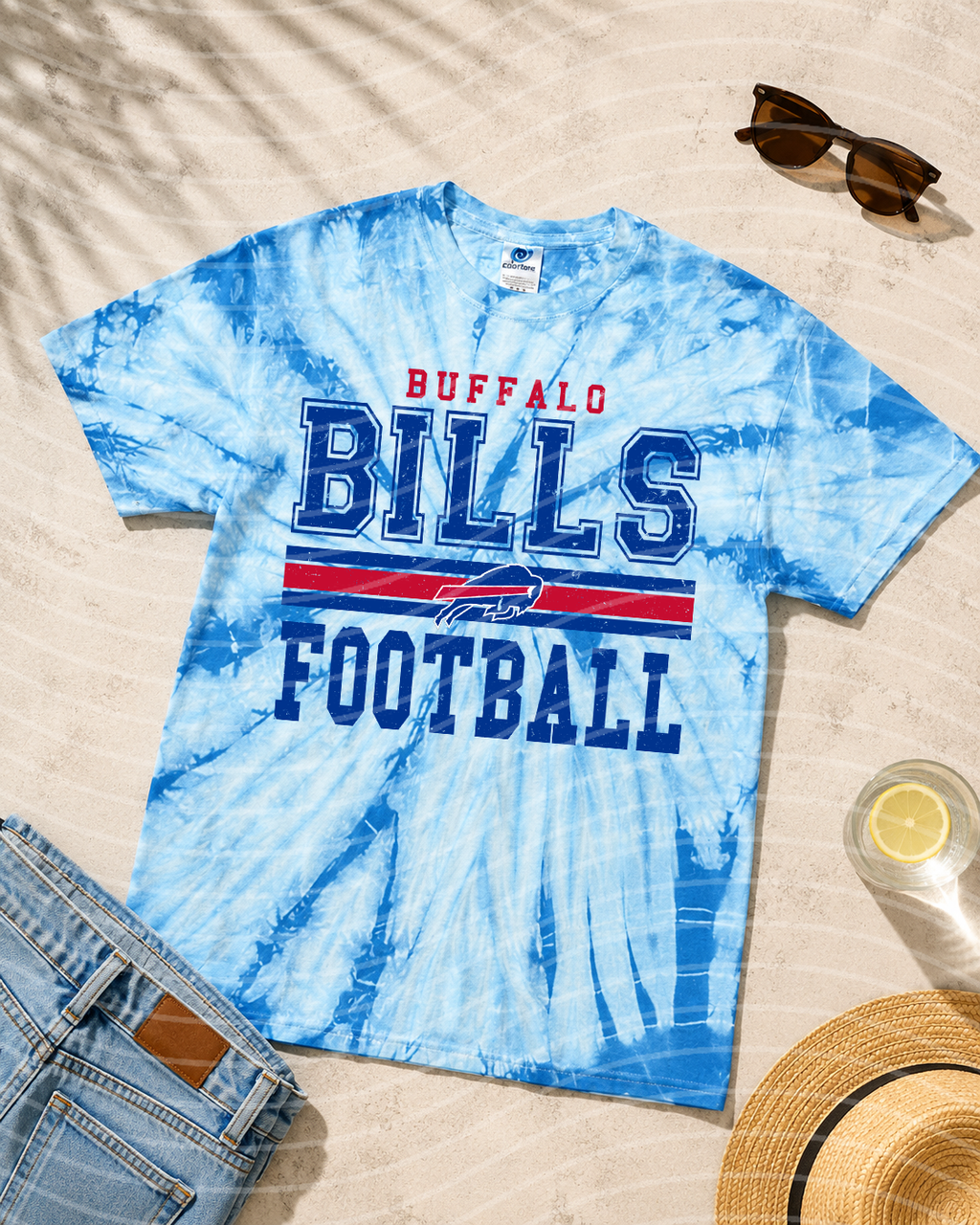 Vintage Team Bills Graphic Tee product image 1