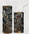 2nd Amendment Right to Bear Arms 20 oz Skinny Tumbler