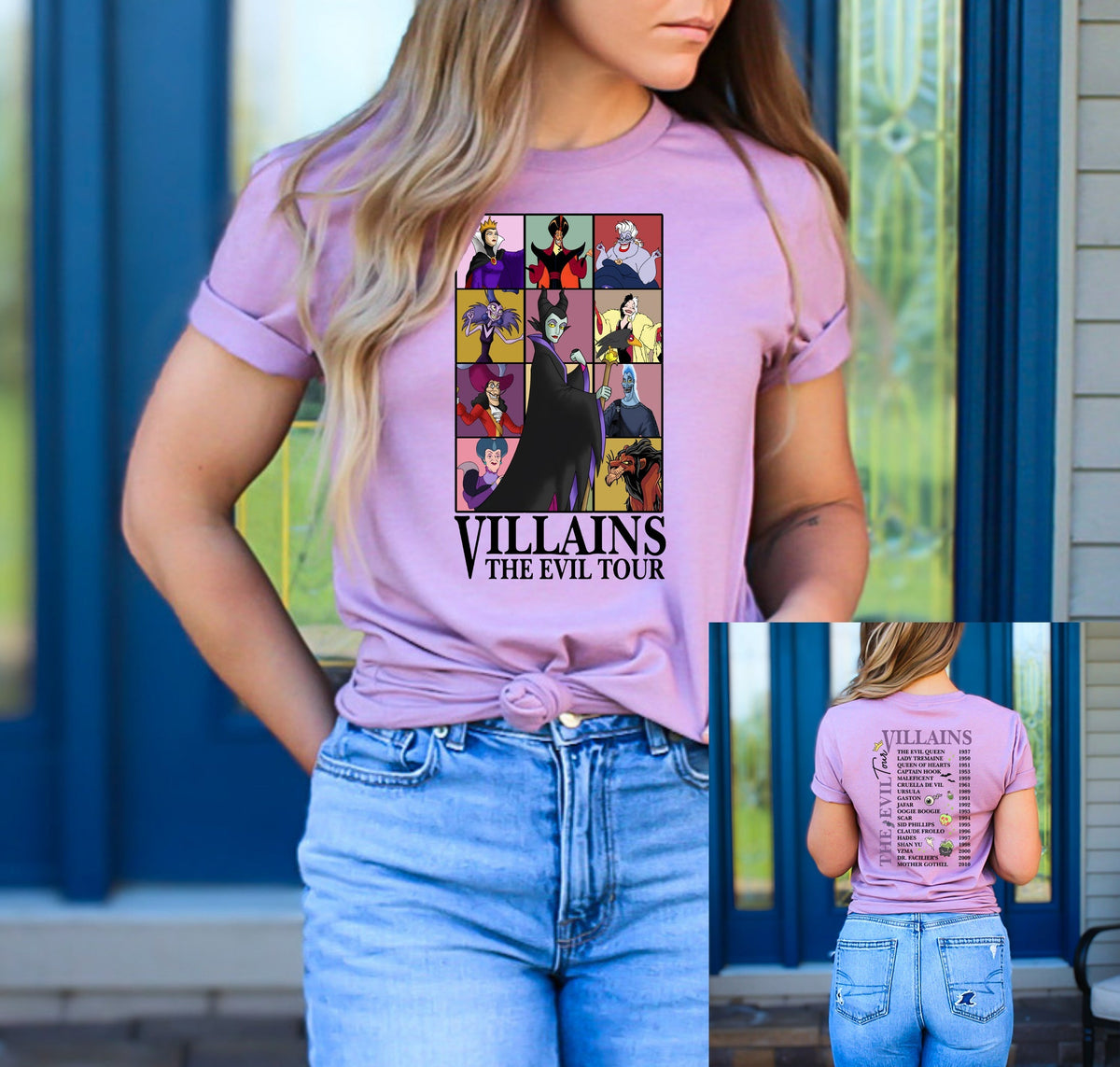 Villains The Evil Tour Graphic Tee product image 1