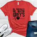 Grey's Anatomy: On Thursdays We Watch Graphic Tee product image 1