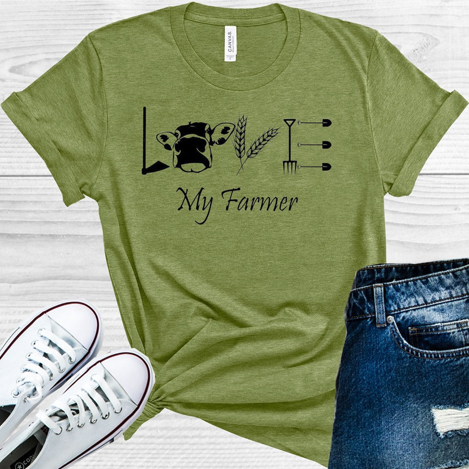 Love My Farmer Graphic Tee product image 1