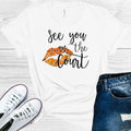 See You on the Court Graphic Tee product image 1
