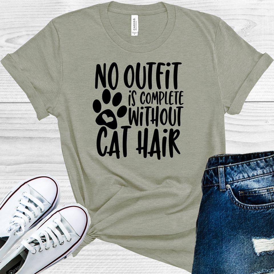 No Outfit is Complete Without Cat Hair Graphic Tee product image 1