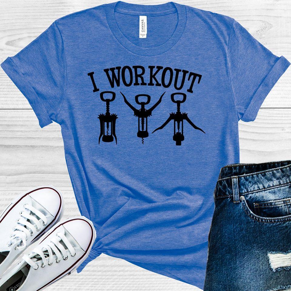 I Workout Graphic Tee product image 1
