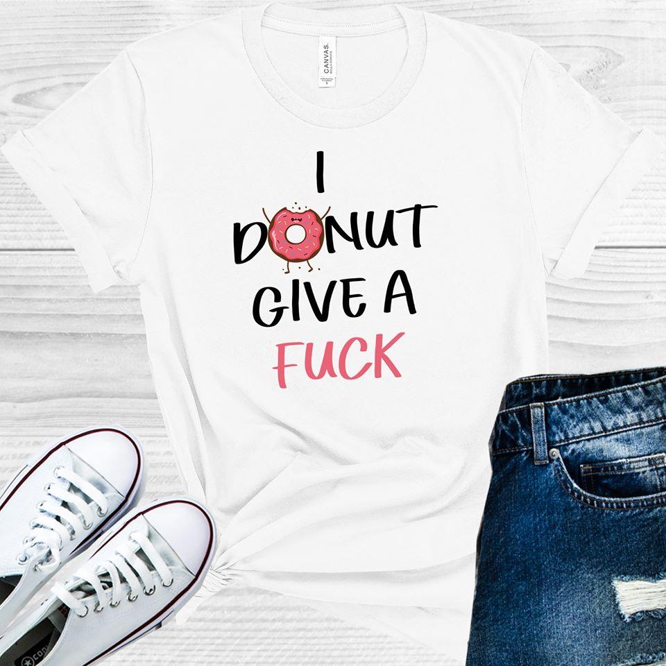 I Donut Give a F*** Graphic Tee product image 1