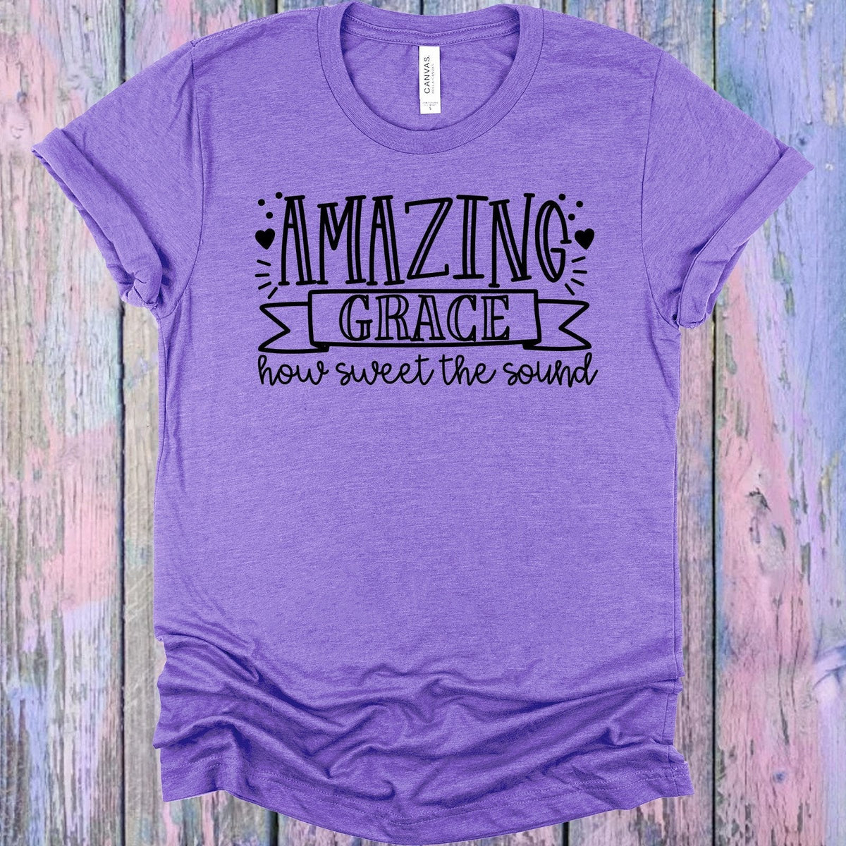 Amazing Grace How Sweet the Sound Graphic Tee product image 1