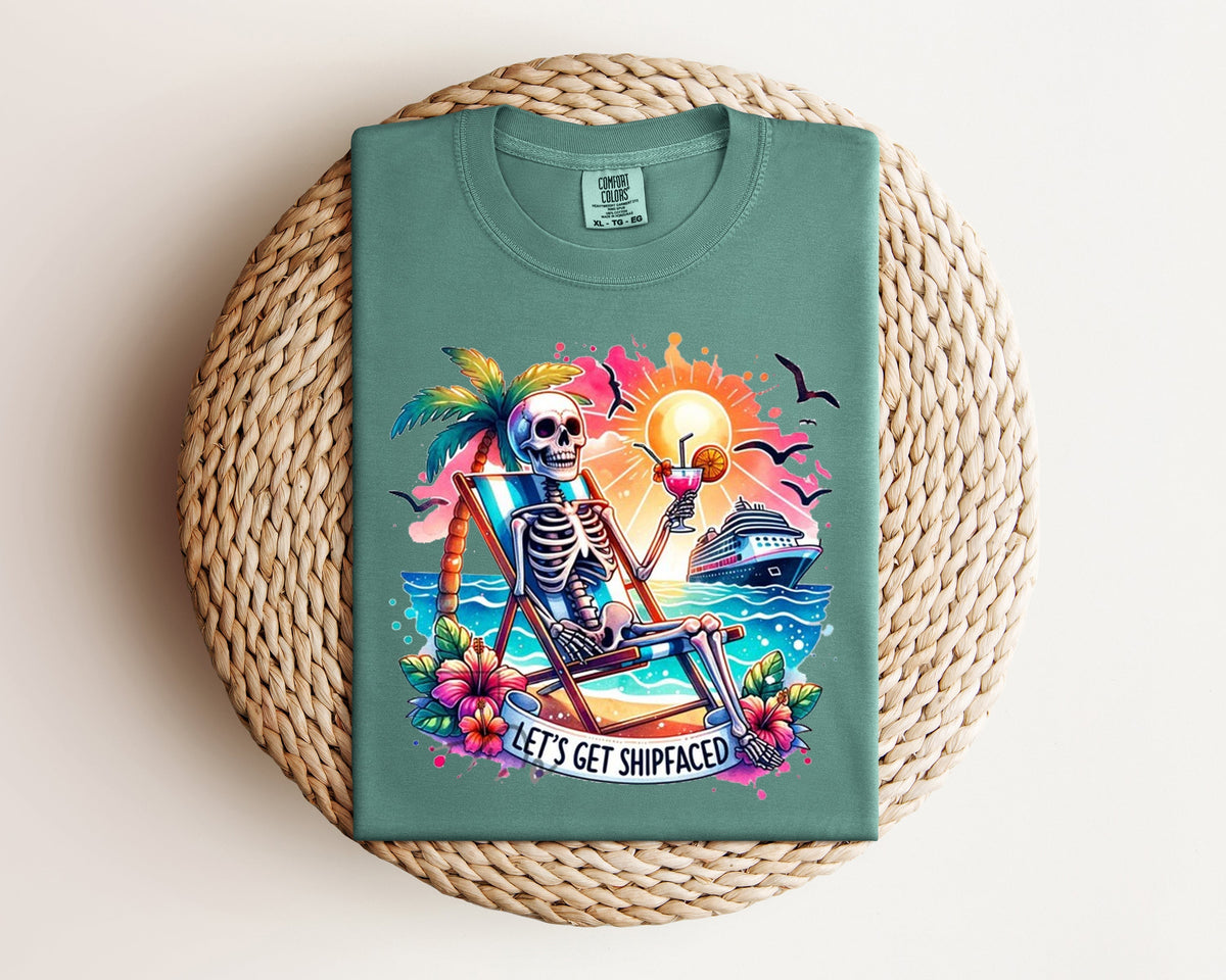 Let's Get Ship Faced Graphic Tee product image 1