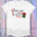 Candy Cane Wishes & Mistletoe Kisses Graphic Tee product image 1