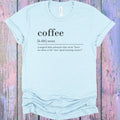 Coffee Definition Graphic Tee product image 1