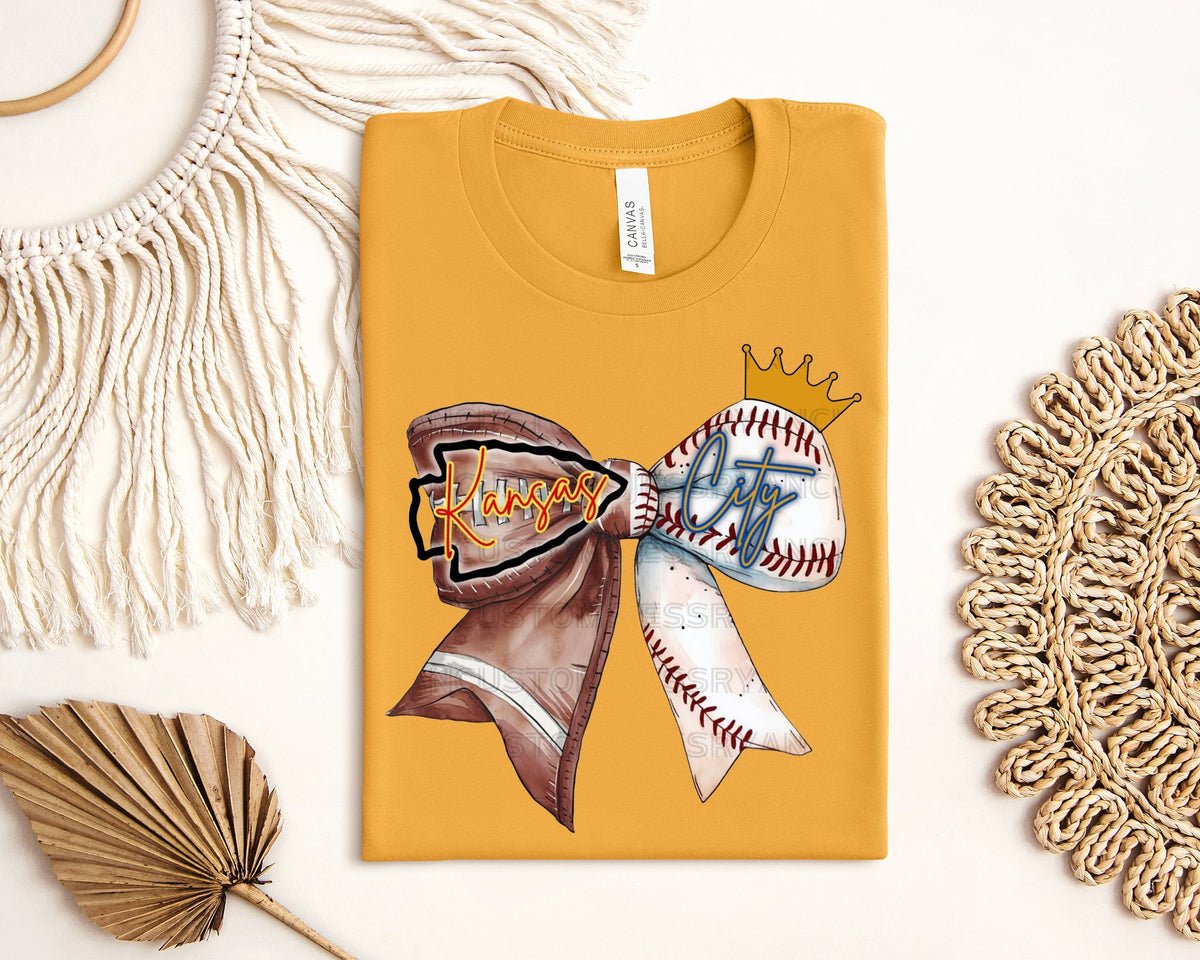 Royals/Chiefs Bow Graphic Tee product image 1