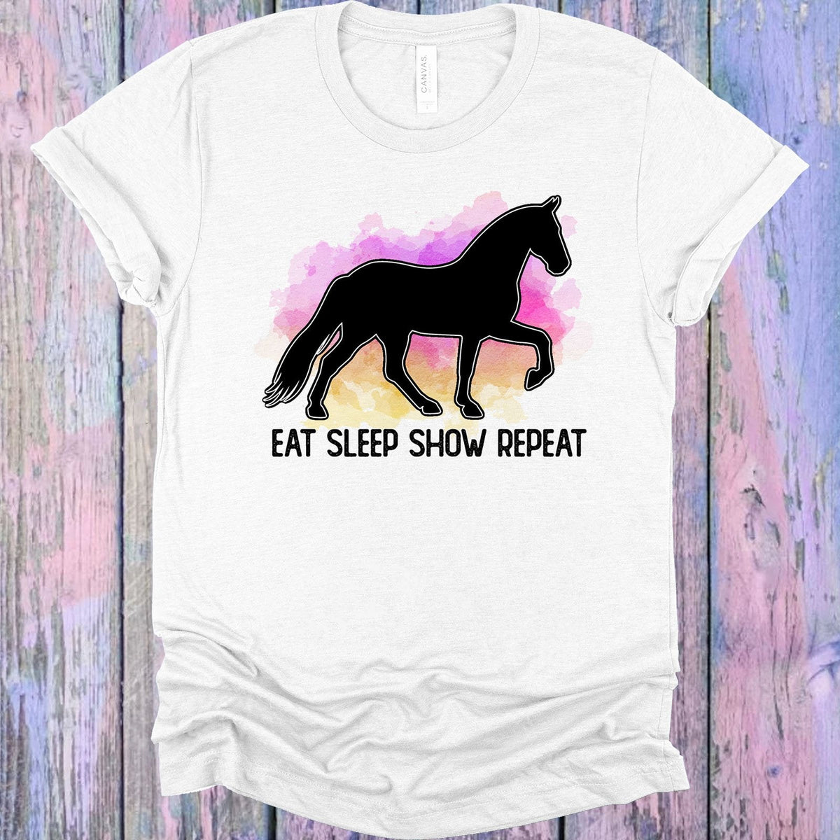 Eat Sleep Show Repeat Graphic Tee product image 1