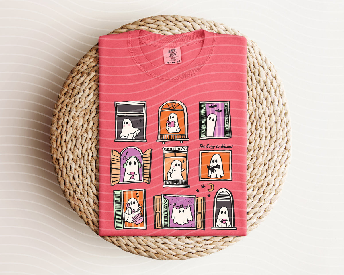 Too Cozy to Haunt Graphic Tee product image 2