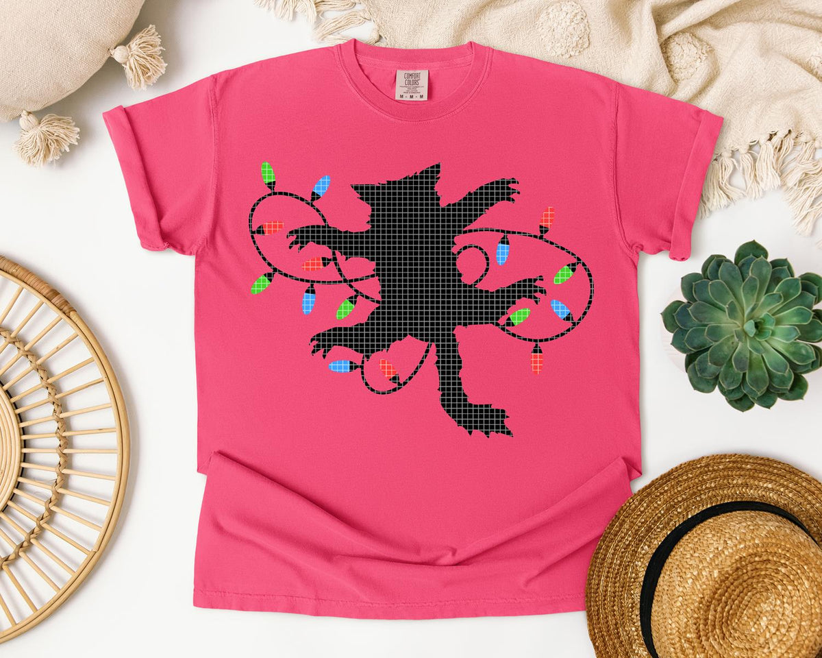 Christmas Cat Graphic Tee product image 1