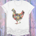 Floral Chicken Graphic Tee product image 1