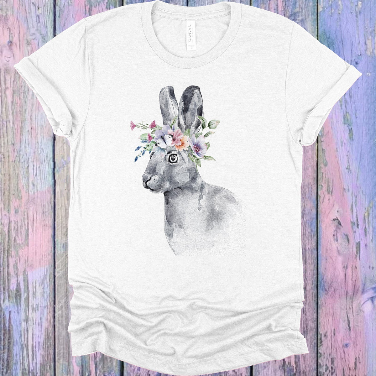 Floral Hare Graphic Tee product image 1