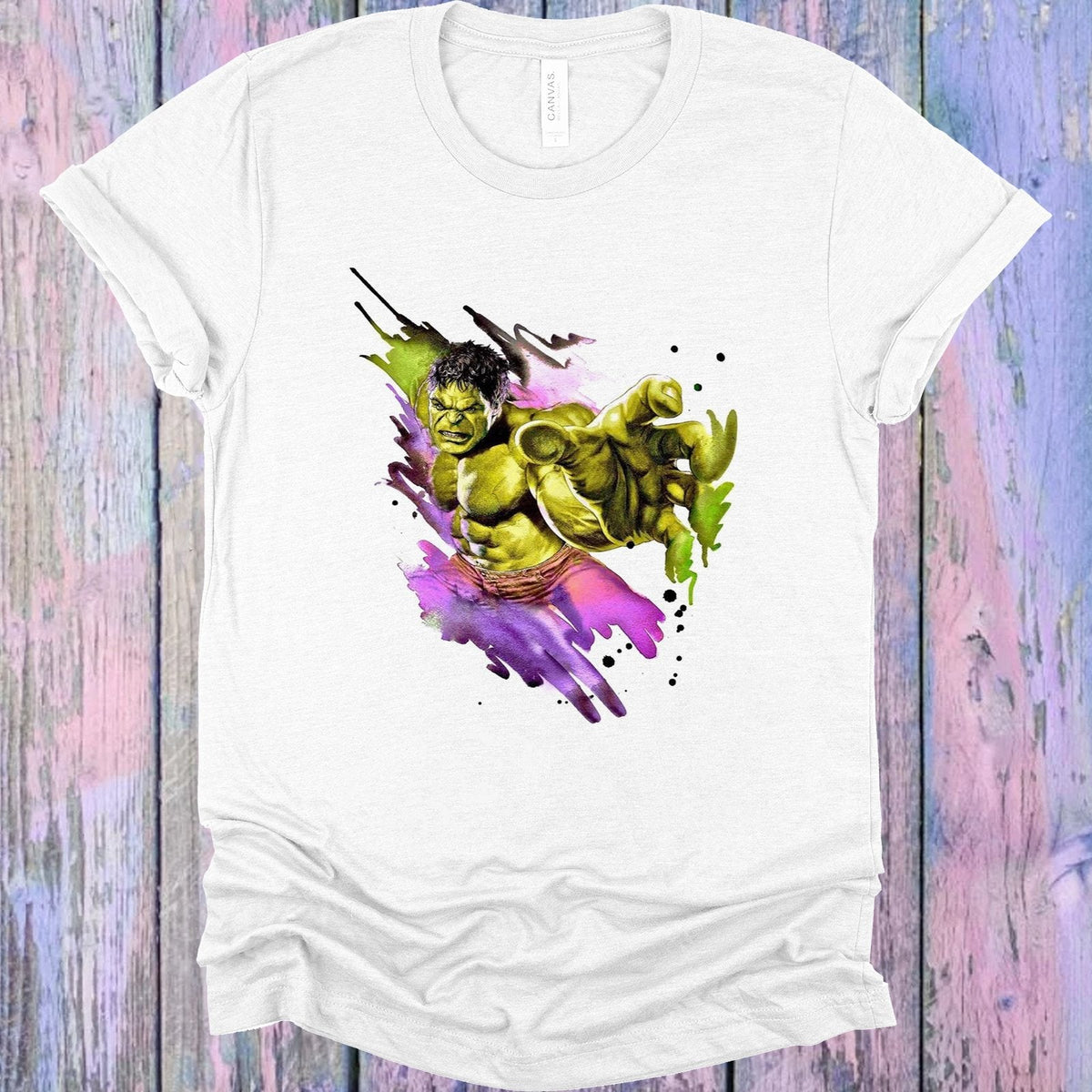 Hulk Watercolor Graphic Tee product image 1