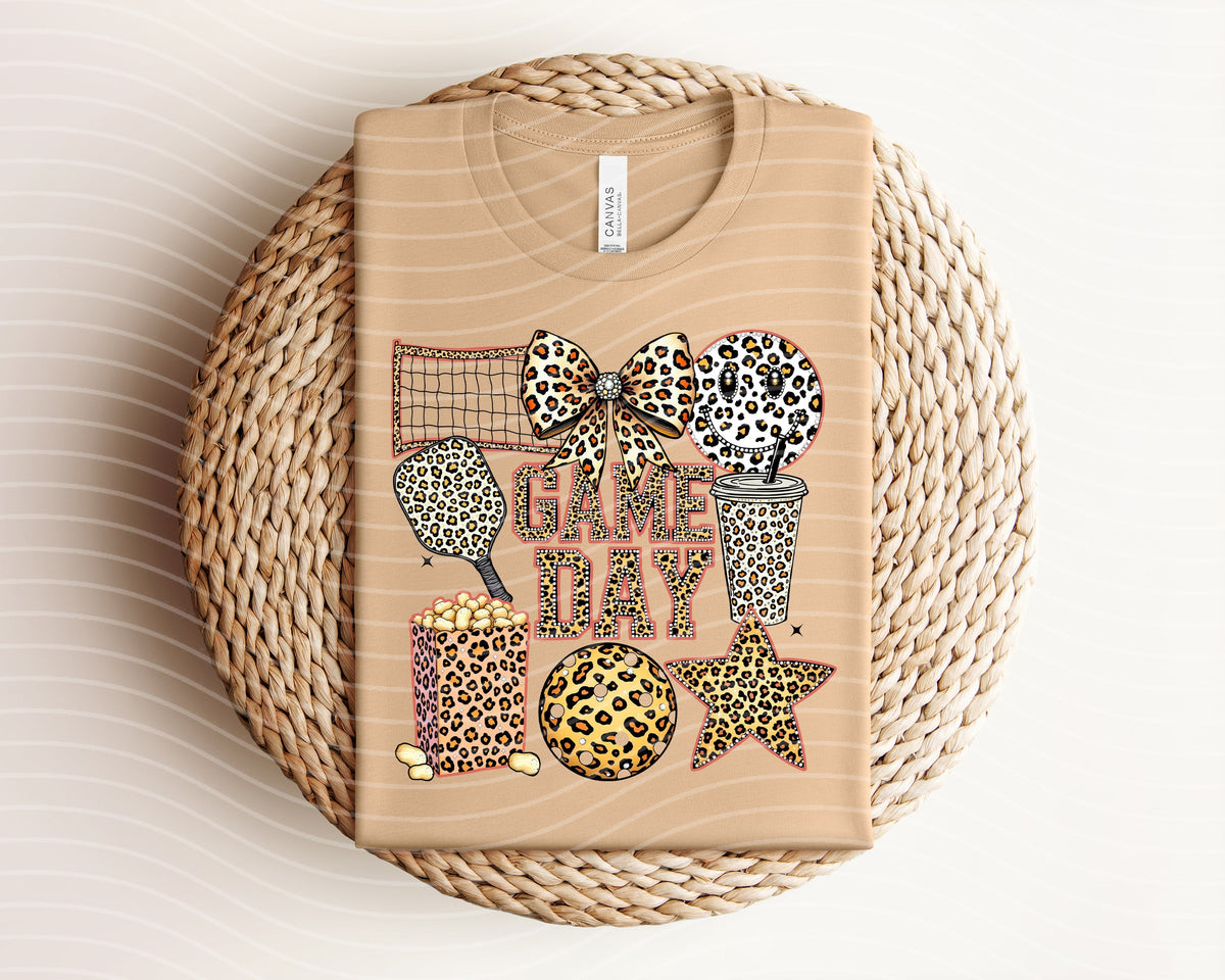 Game Day Pickelball Graphic Tee product image 1