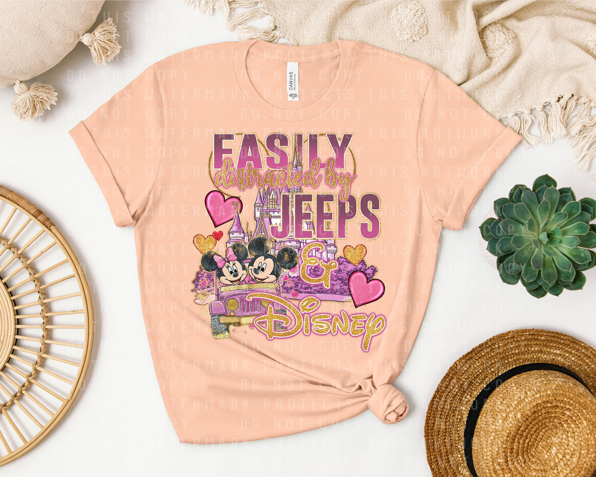 Easily Distracted Graphic Tee product image 1