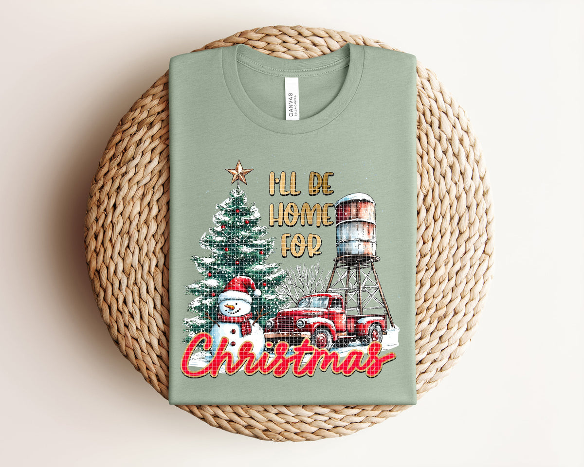 I'll Be Home for Christmas Graphic Tee product image 1
