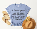 I Love You Graphic Tee product image 1