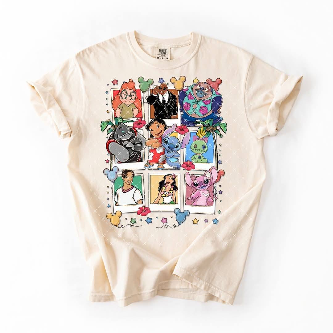 Alien Polaroid Graphic Tee product image 1