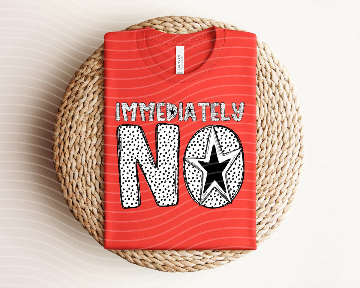 Immediately No Graphic Tee product image 1