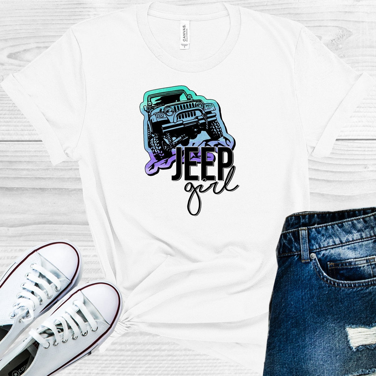 Jeep Girl Graphic Tee product image 1