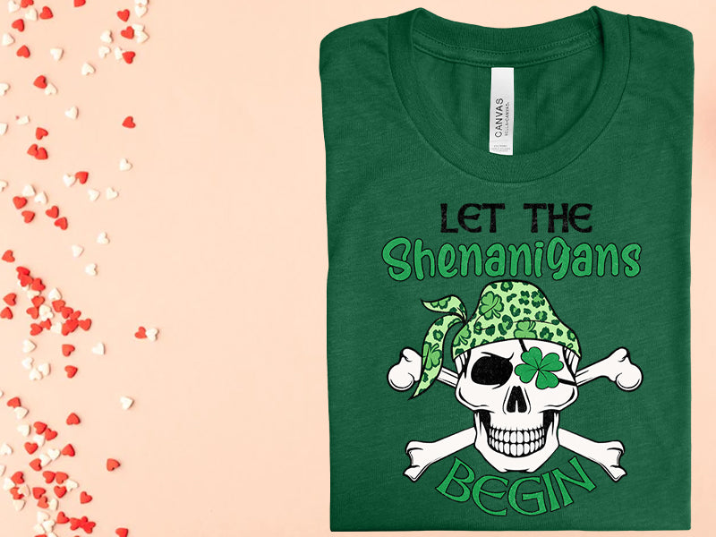 Let the Shenanigans Begin Graphic Tee product image 1