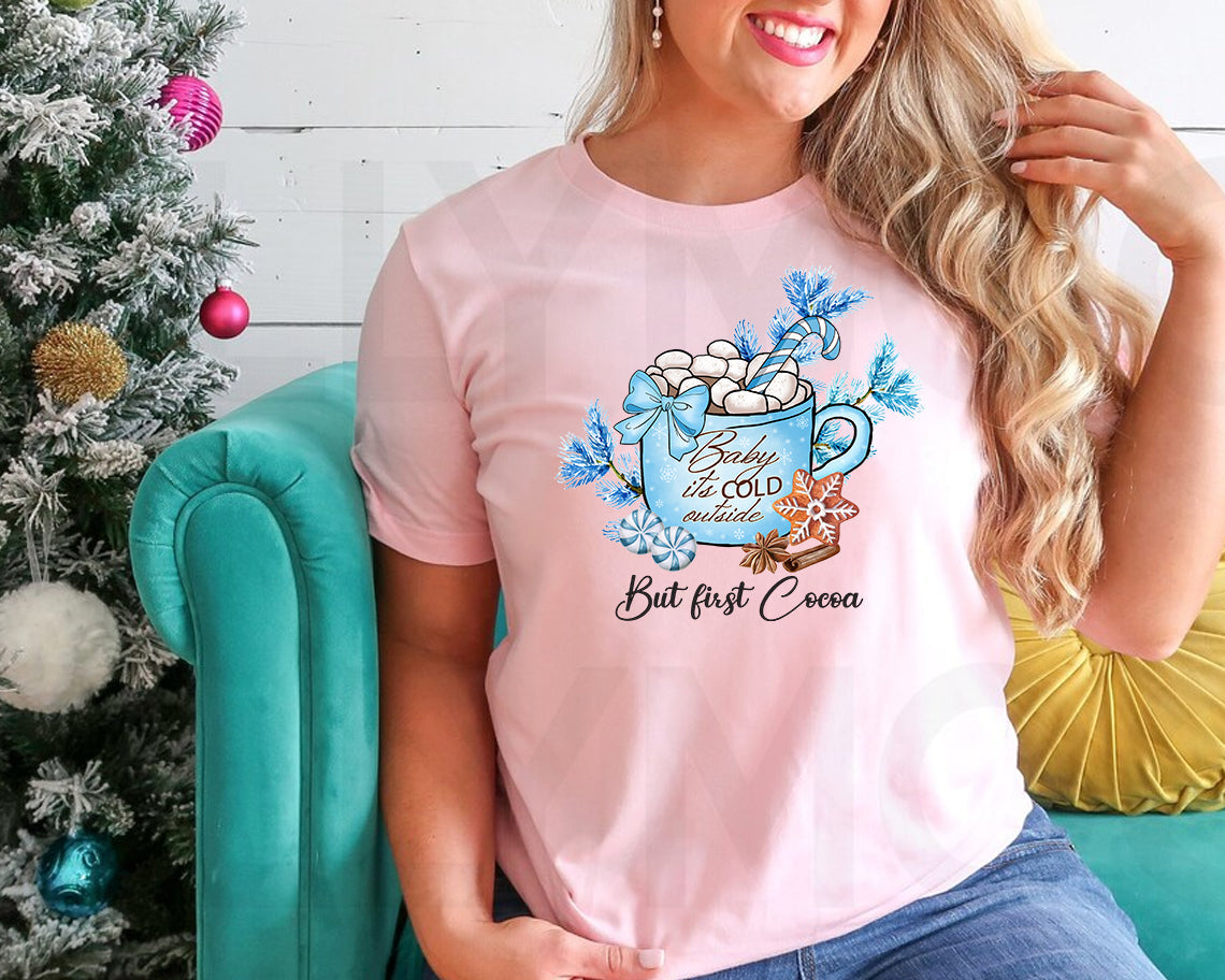 But First Cocoa Graphic Tee product image 1