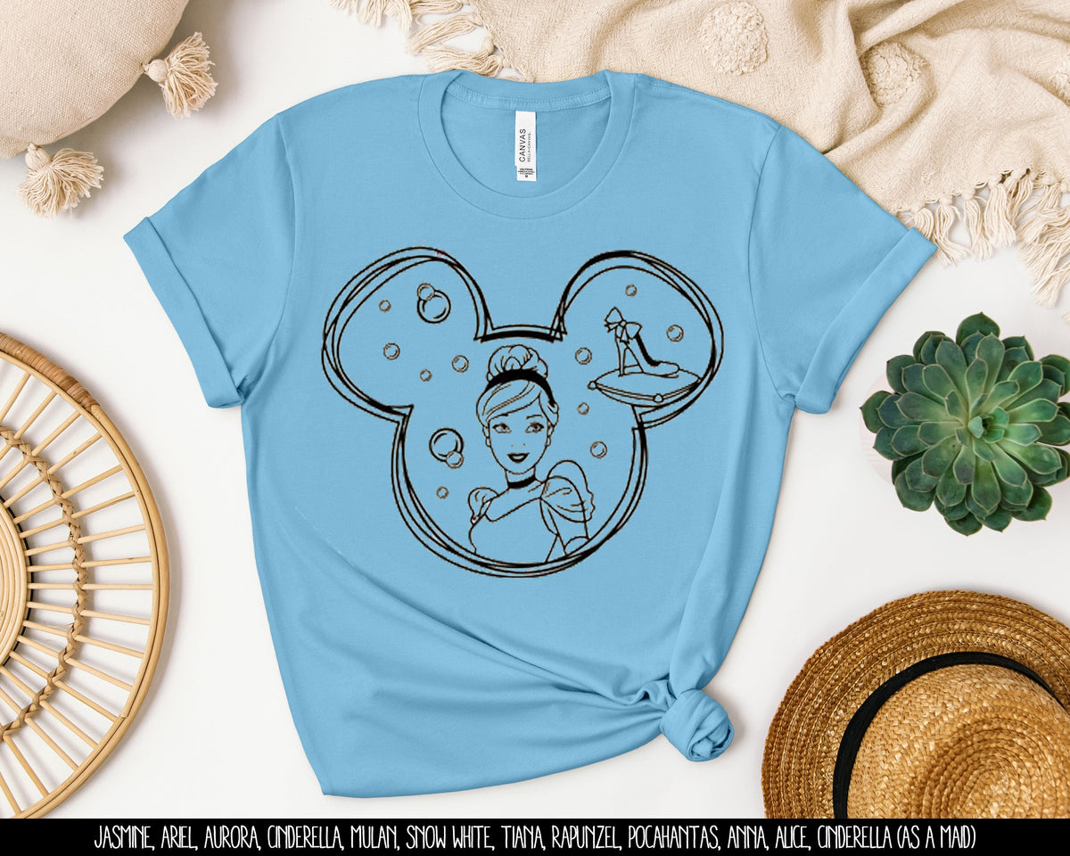 Cinderella Mouse Graphic Tee product image 1