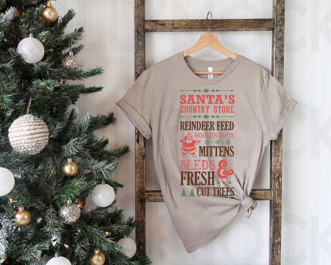 Santa's Country Store Graphic Tee product image 1