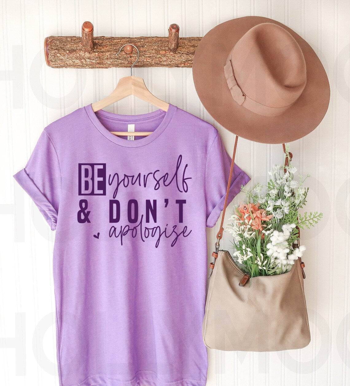 Be Yourself & Don't Apologize Graphic Tee product image 1