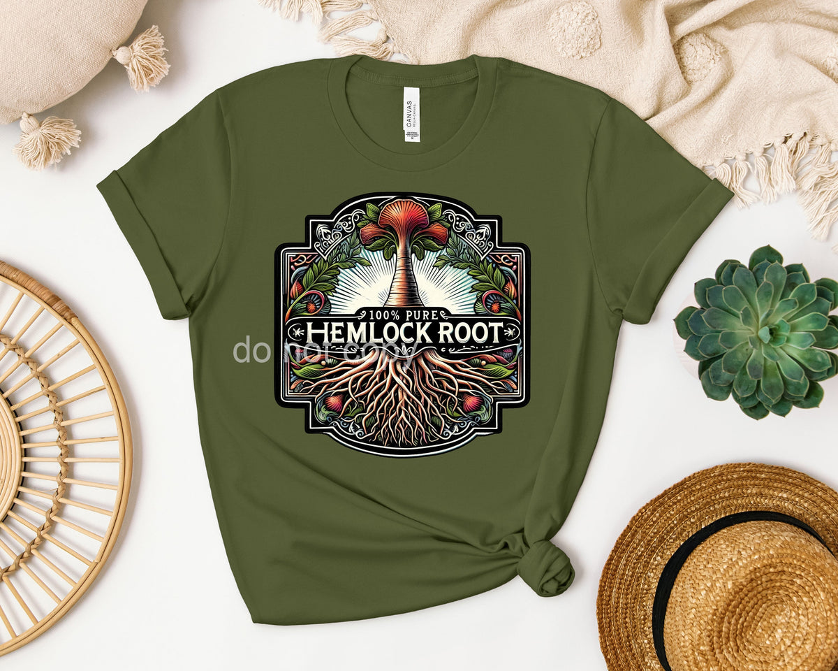 Hemlock Root Label Graphic Tee product image 1