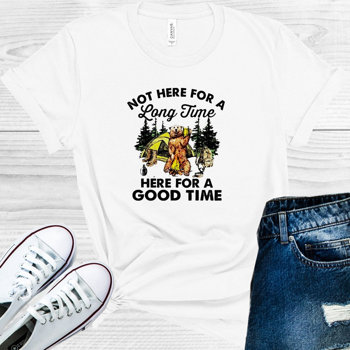 Not Here for a Long Time a Good Graphic Tee product image 1
