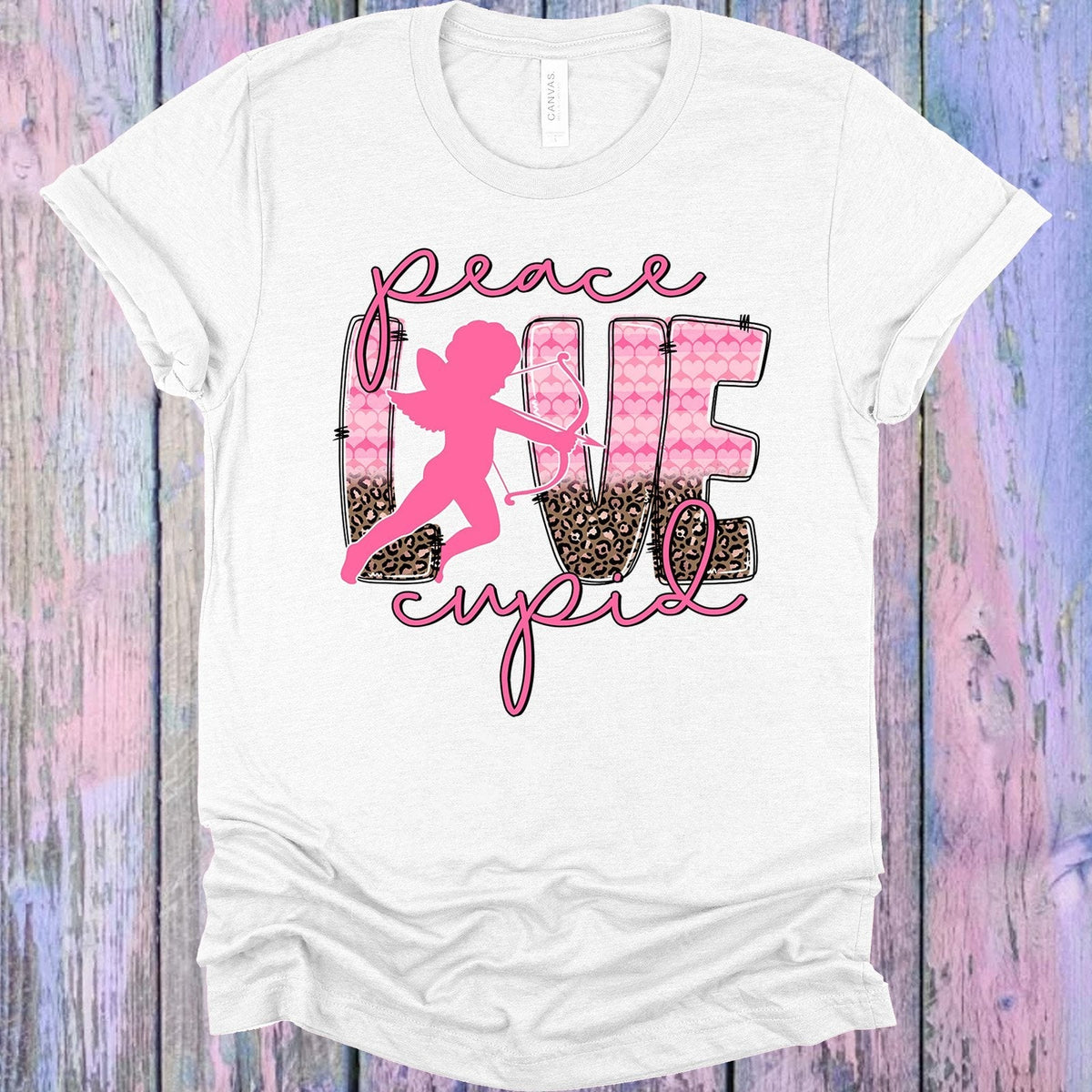 Peace Love Cupid Graphic Tee product image 1