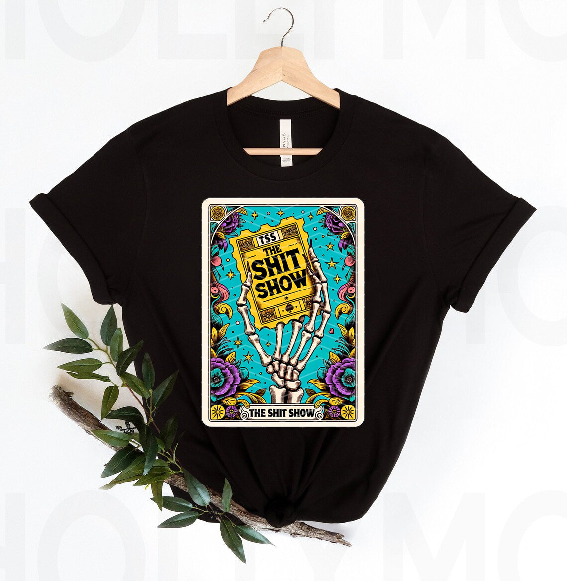 The S*** Show Tarot Graphic Tee product image 1