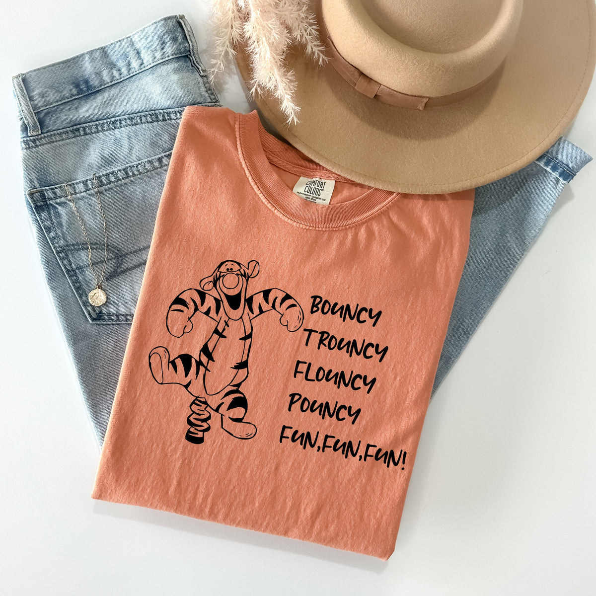 Bouncy Trouncy Flouncy Pouncy Fun Graphic Tee product image 1