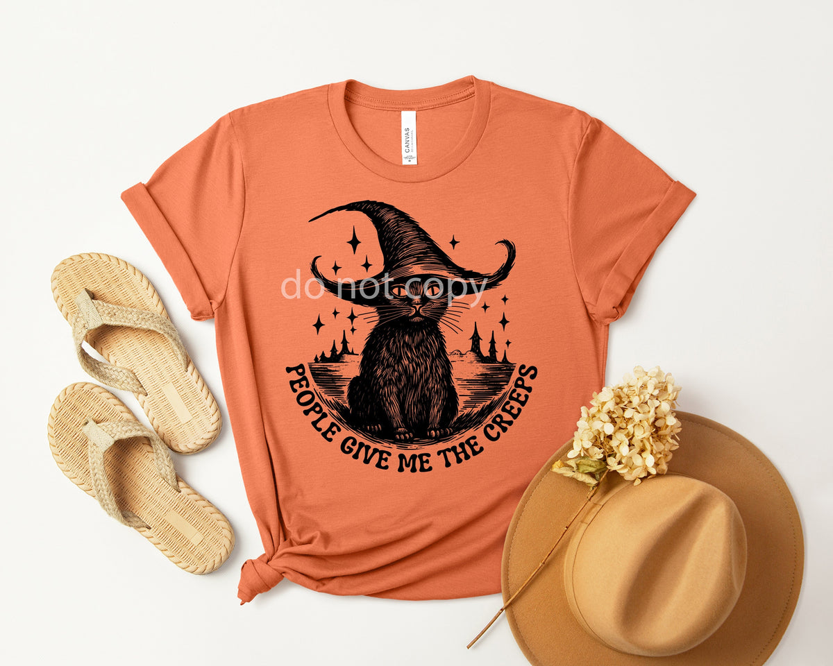 People Give Me the Creeps Graphic Tee product image 1
