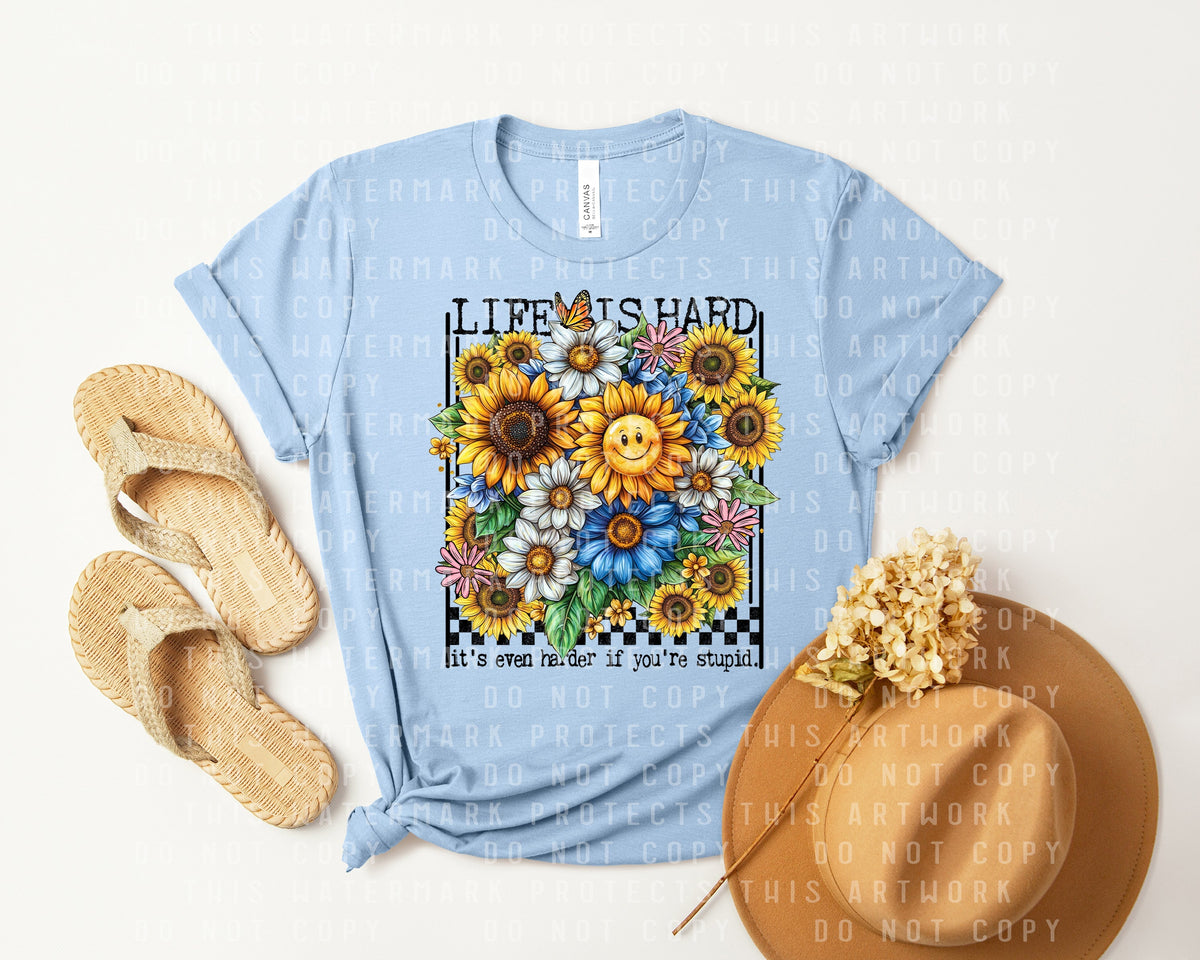 Life is Hard Graphic Tee product image 1