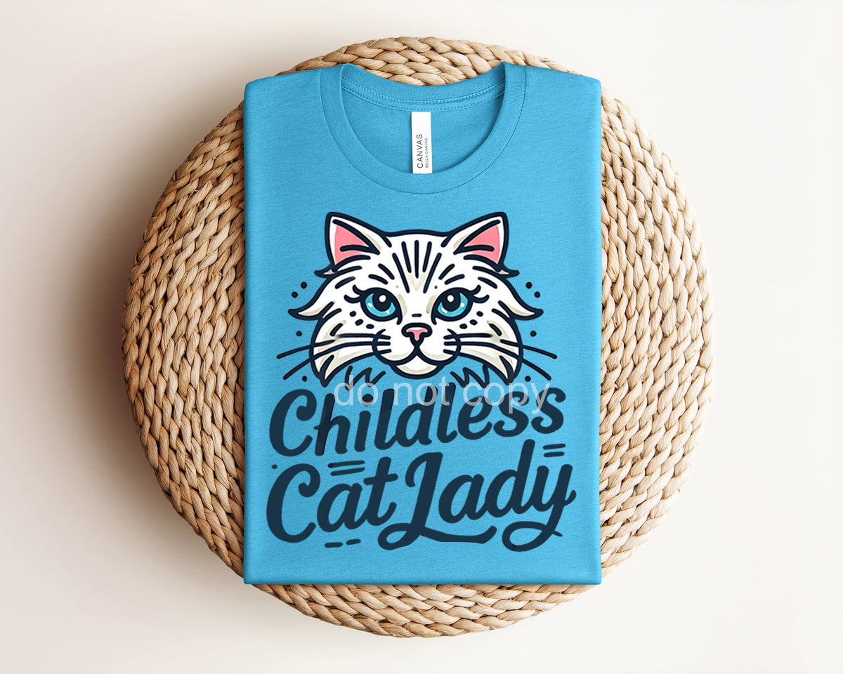 Childless Cat Lady Graphic Tee product image 1