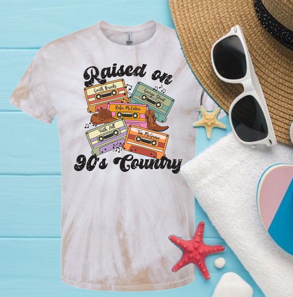 Raised on 90's Country Graphic Tee product image 1