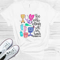 She Works Willingly with Her Hands - NICU Nurse Graphic Tee product image 1
