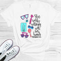 She Works Willingly with Her Hands - Optometrist Graphic Tee product image 1