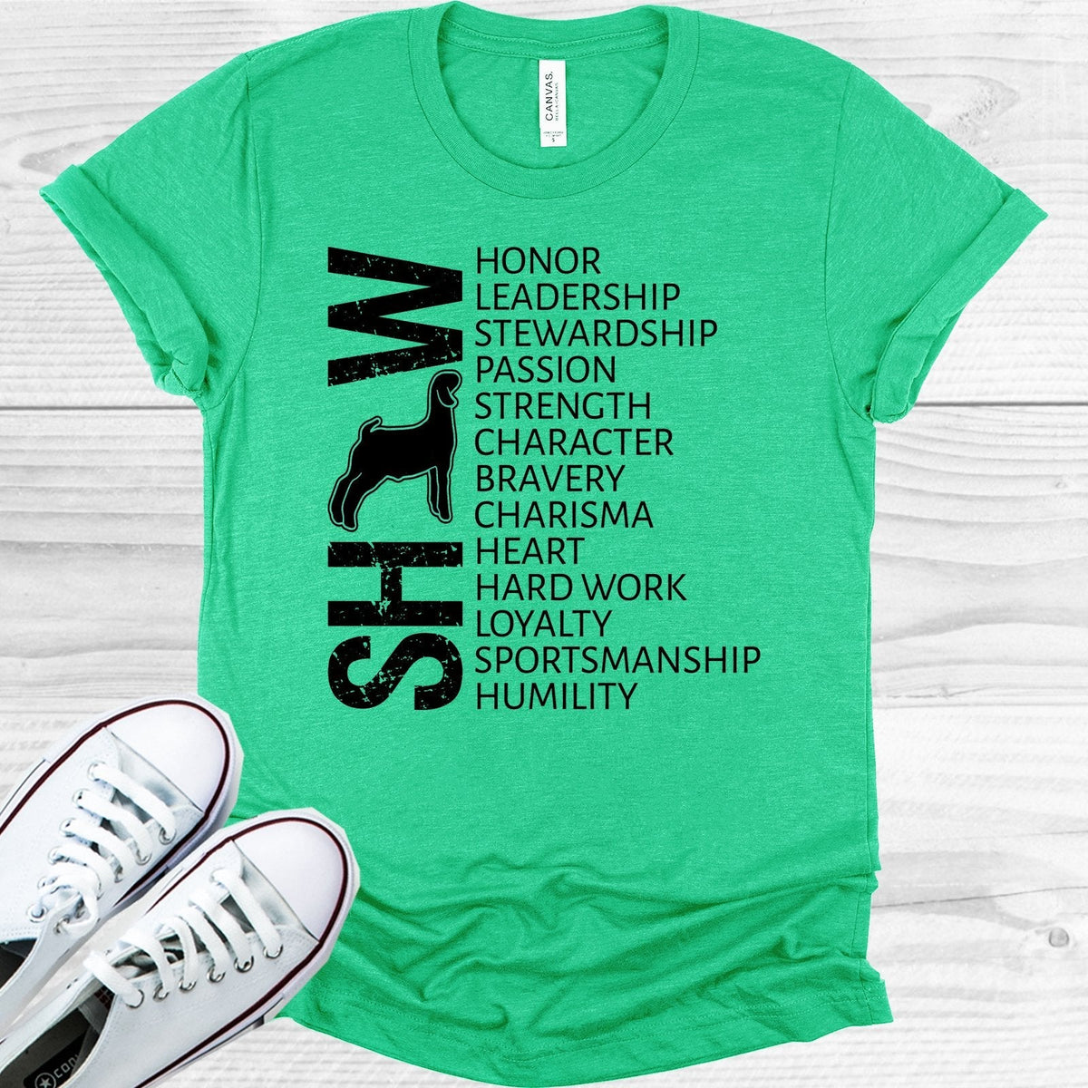 Show Goat Traits Graphic Tee product image 1