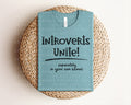 Introverts Unite Graphic Tee product image 1