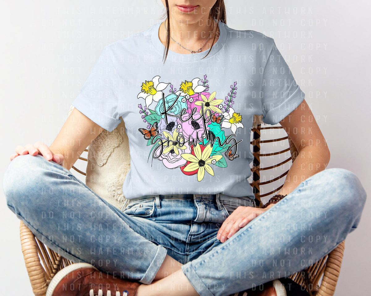 Keep Growing Graphic Tee product image 1
