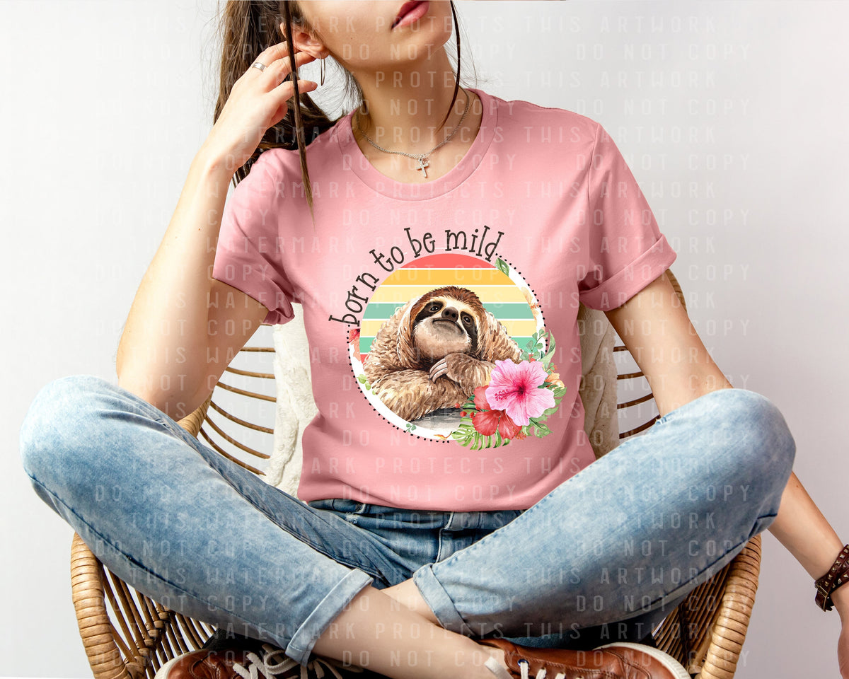 Born to Be Mild Graphic Tee product image 1