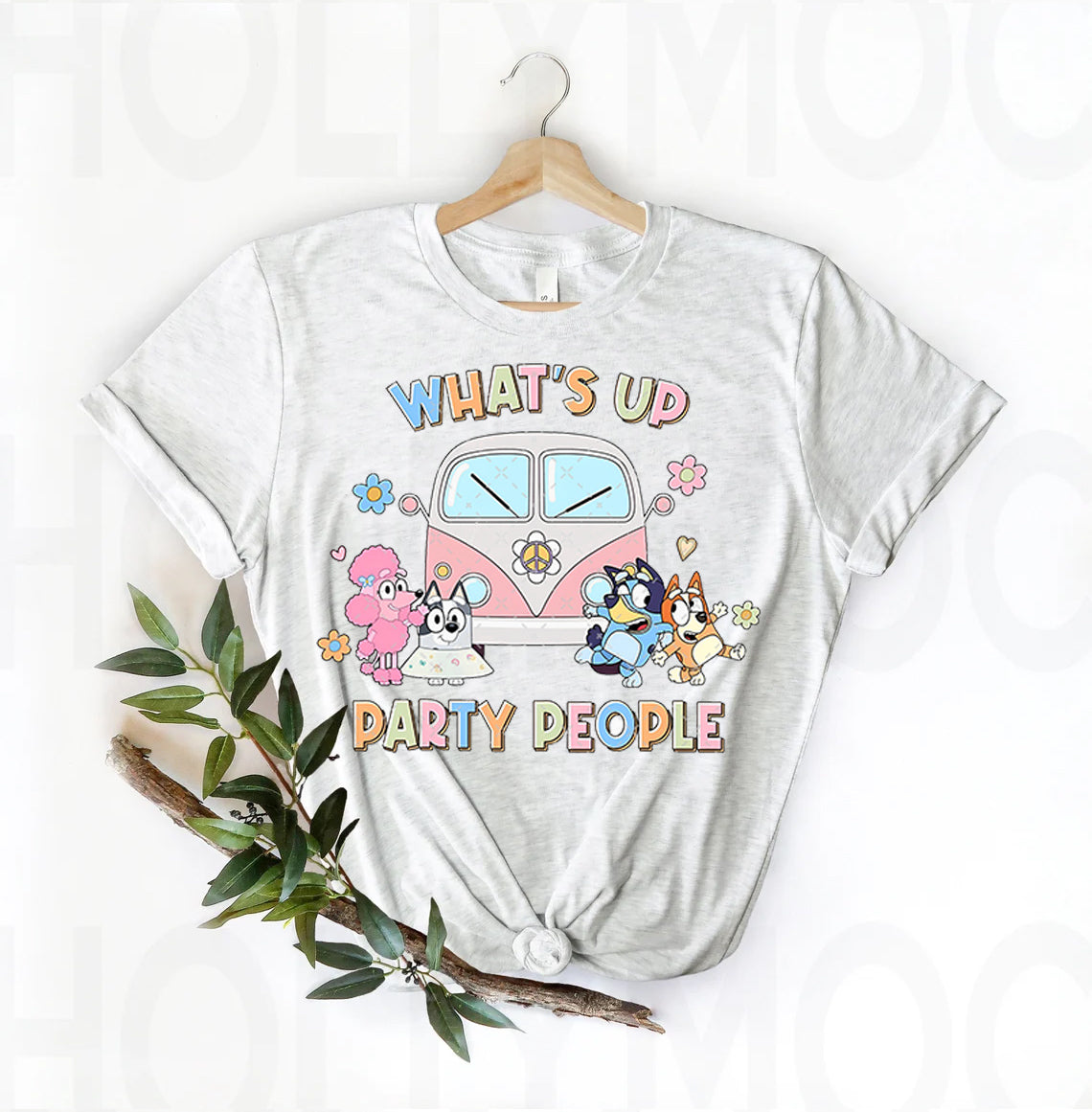 Bluey What's Up Party People Graphic Tee product image 1