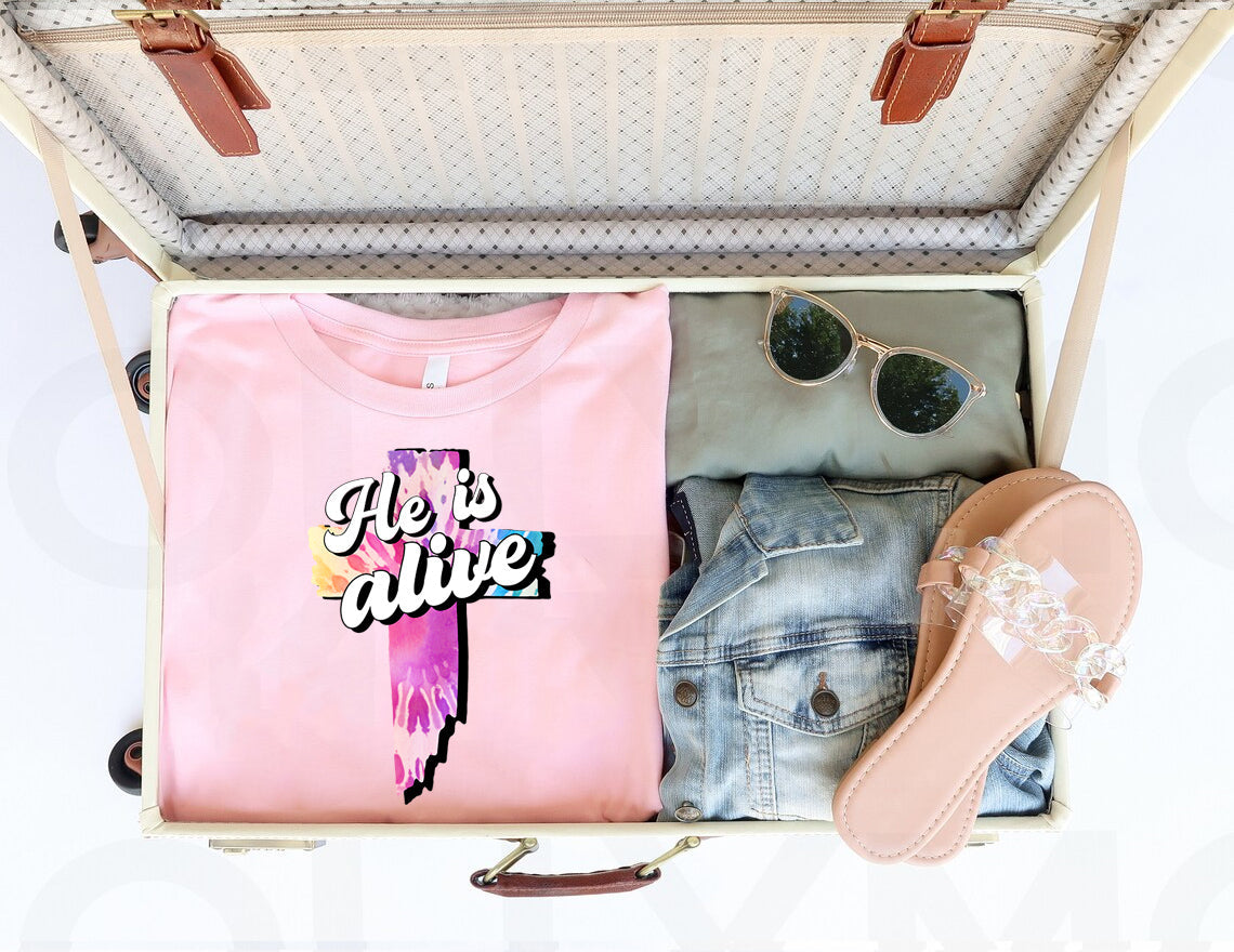 He is Alive Graphic Tee product image 1